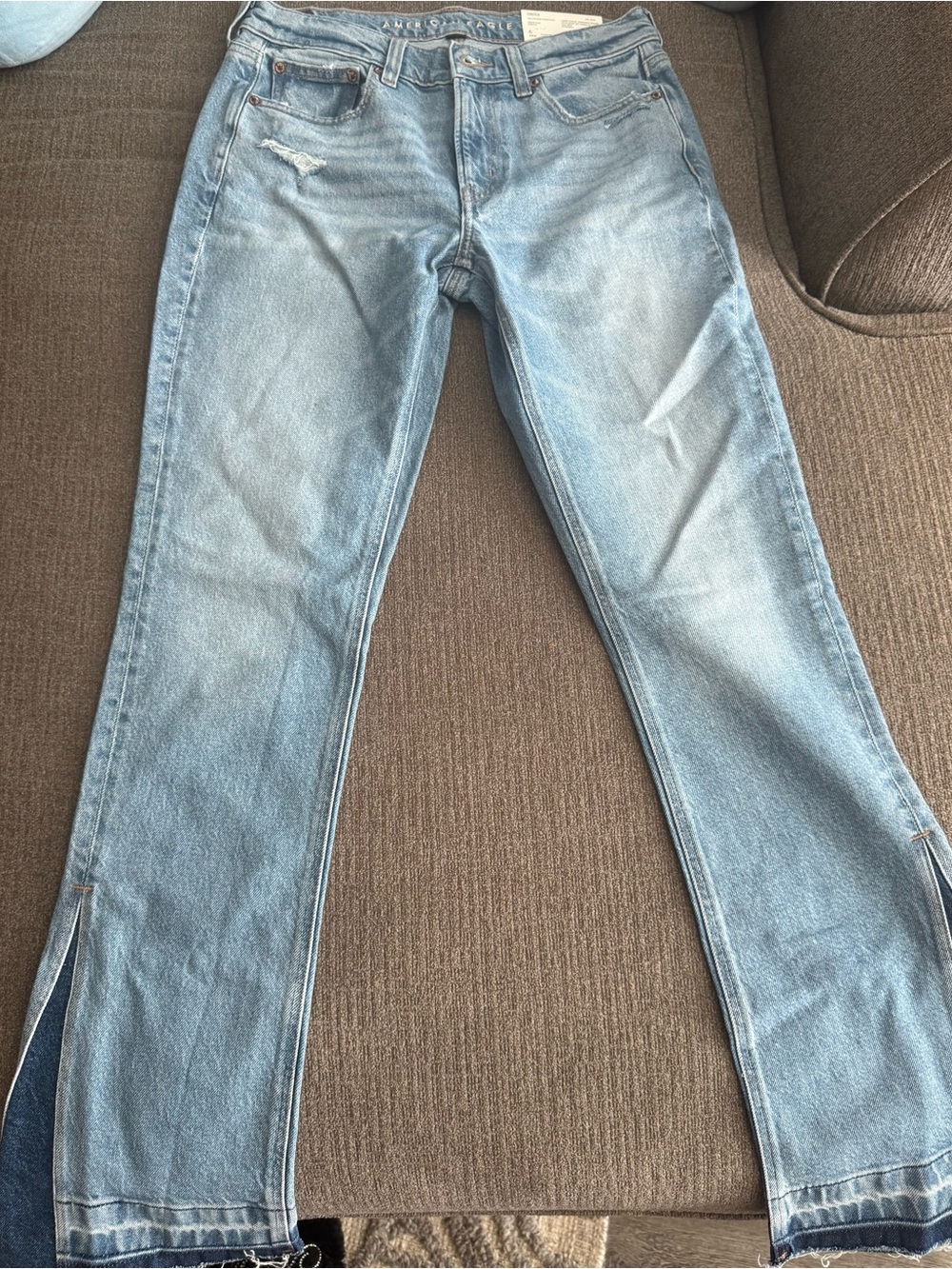 American Eagle Outfitters Light Blue Flare Jeans